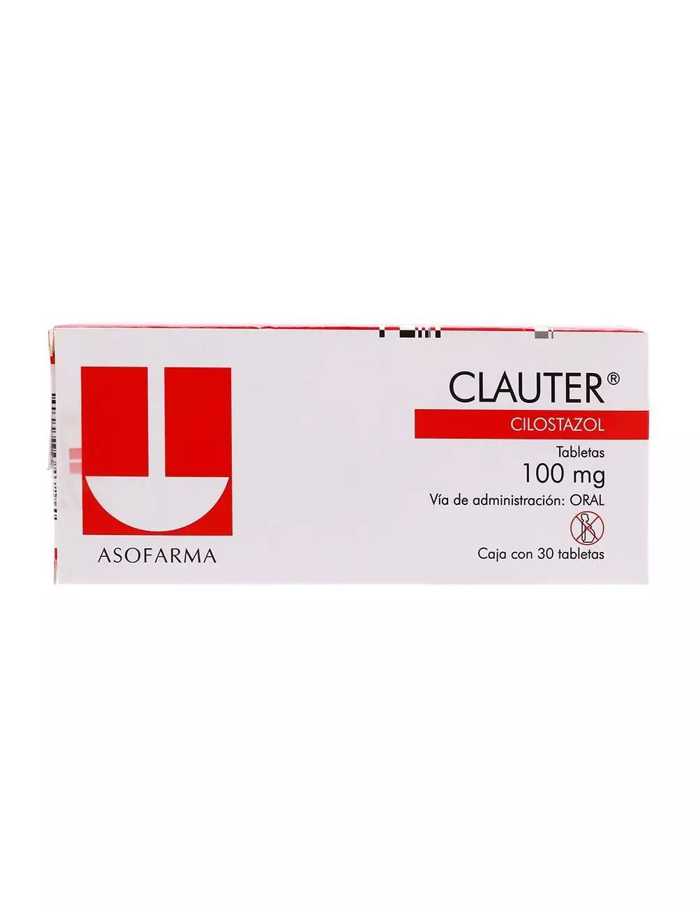 Clauter 100 mg Caja Con 30 Tabletas