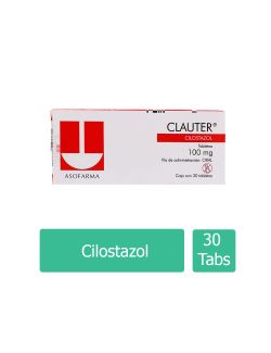 Clauter 100 mg Caja Con 30 Tabletas