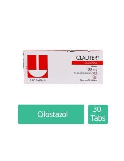 Clauter 100 mg Caja Con 30 Tabletas