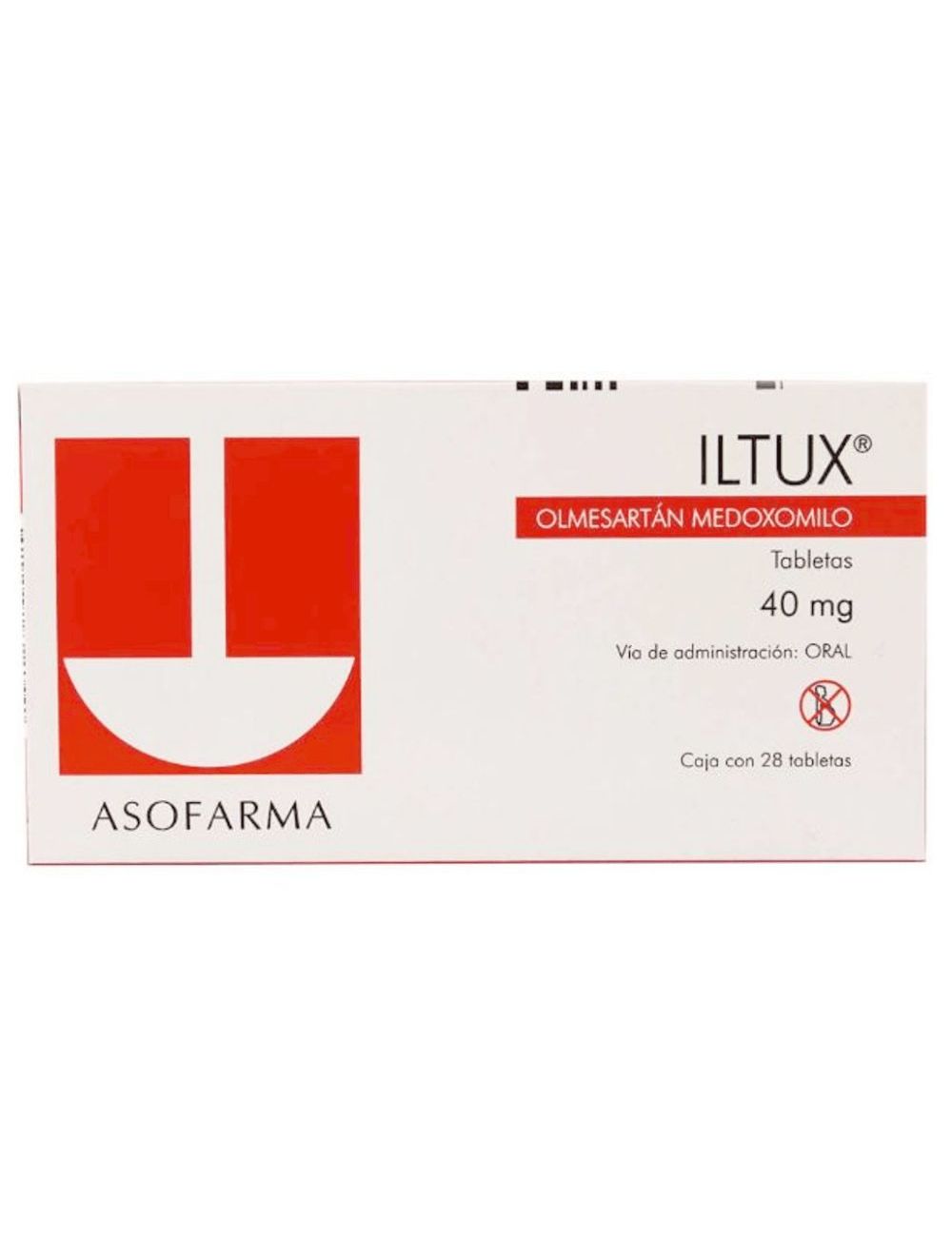 Iltux 40 mg Caja Con 28 Tabletas