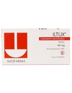 ILTUX® (Olmesartán medoxomilo 40 mg) | 28 Tabletas | ASOFARMA