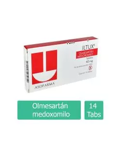 Iltux 40 mg Caja Con 14 Tabletas