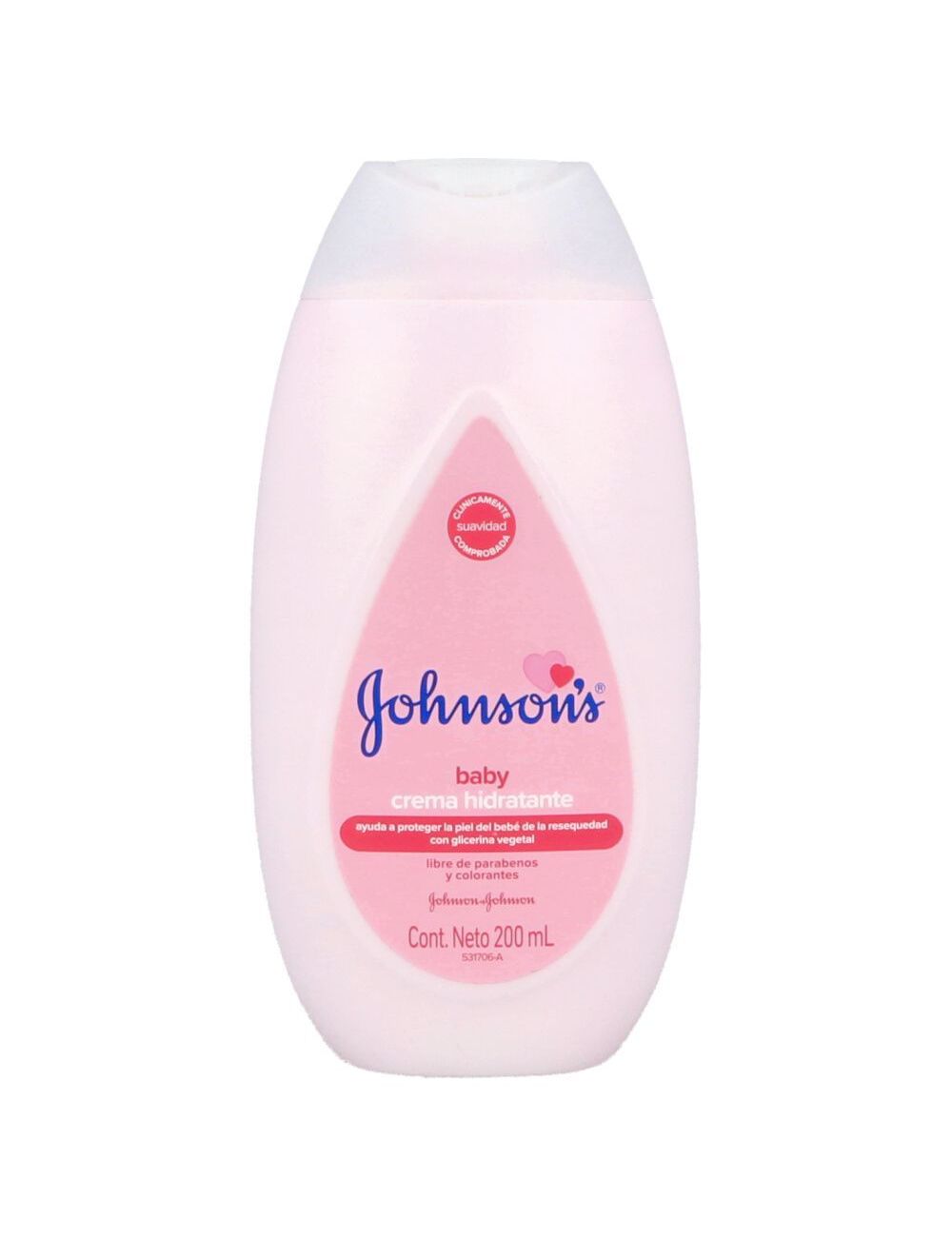 Johnson´s Baby Crema Líquida Botella Con 200 mL