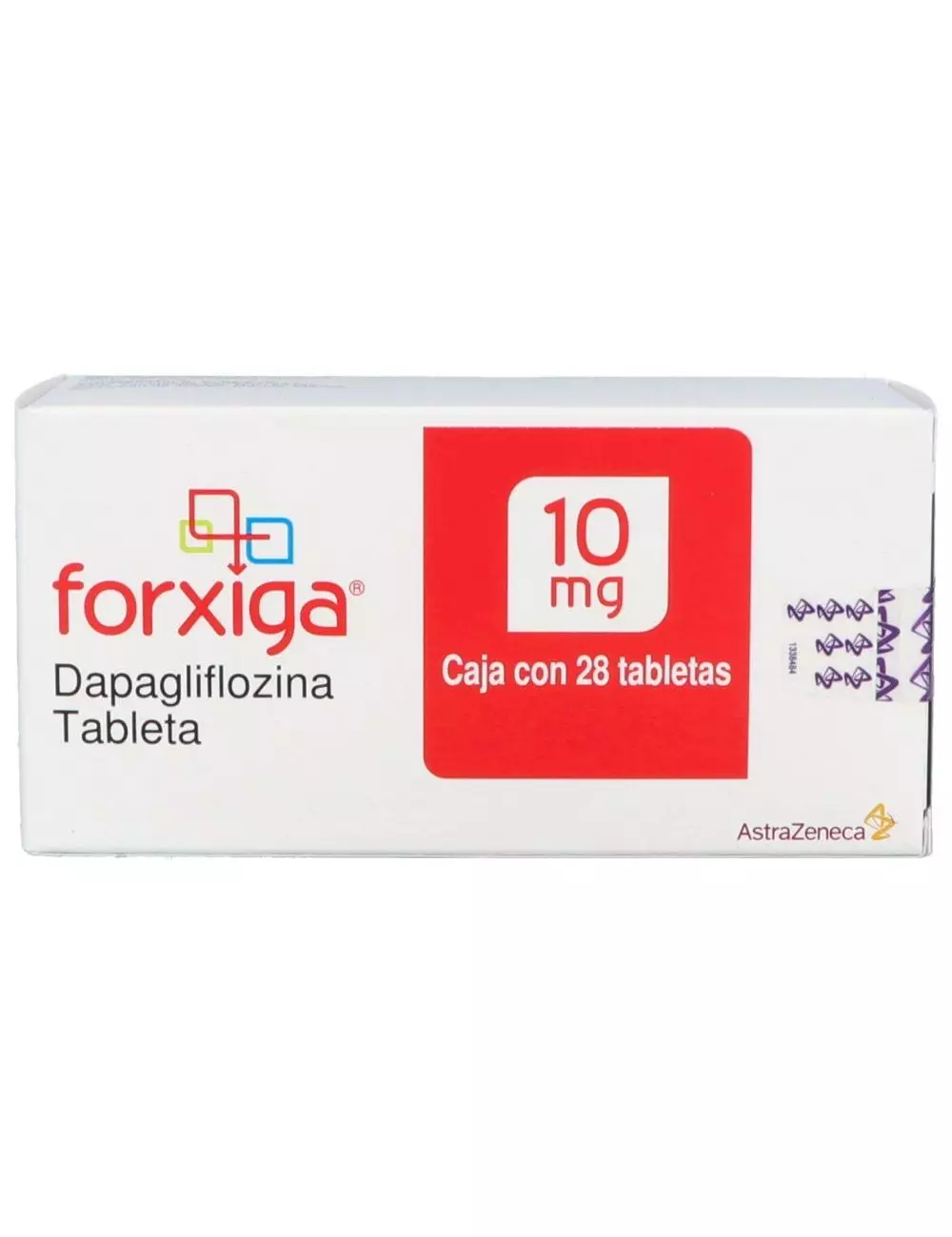 Forxiga 10 Mg Caja Con 28 Tabletas