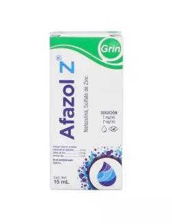 Afazol Z Caja Con Frasco Gotero Con 15 mL