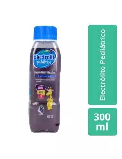 Electrólito Pediátrico Sabor Uva 300 mL