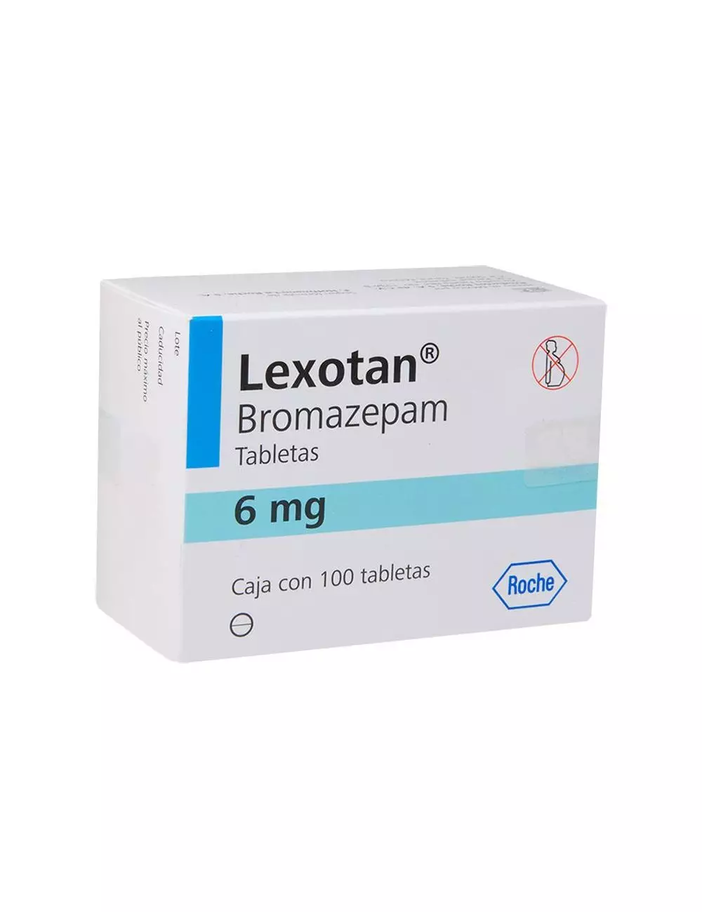 Lexotan® 6 mg (Bromazepam) - 100 Tabletas - Roche - RX1