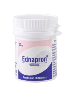Ednapron 20 mg Frasco Con 30 Tabletas