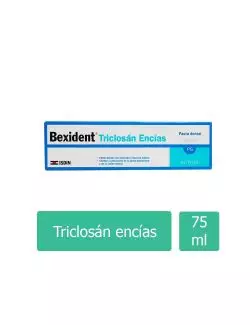 Bexident Triclosan Encías Caja Con Tubo Con 75 mL Pasta Dentífrica