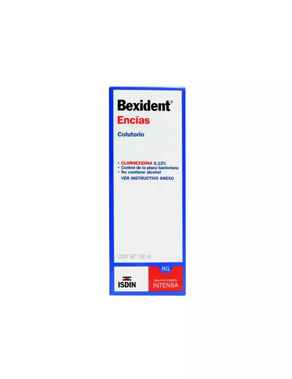 Bexident Encias 0.12% Colutorio 250ml Caja Con Frasco Con 250ml