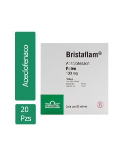 Bristaflam 100 mg Polvo caja con 20 sobres