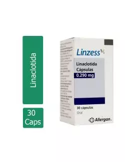 Linzess 0.29 mg Caja Con Frasco Con 30 Cápsulas