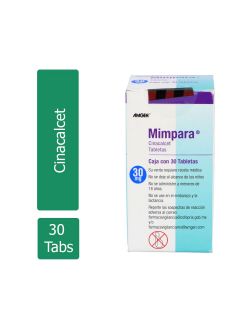 Mimpara® 30 mg (Cinacalcet) - Caja con 30 Tabletas | Amgen