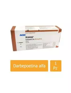 Aranesp® (Darbepoetina alfa) 300 mcg/0.6 ml - 1 Jeringa Prellenada - Amgen - Rx3