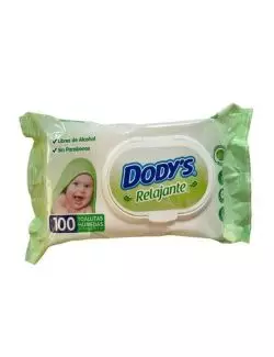 Toallitas Húmedas para Bebé Dodys Relajantes 100 pz