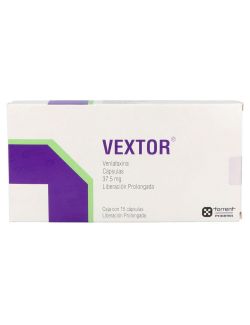 Vextor 37.5 mg Caja Con 15 Cápsulas De Liberación Retardada