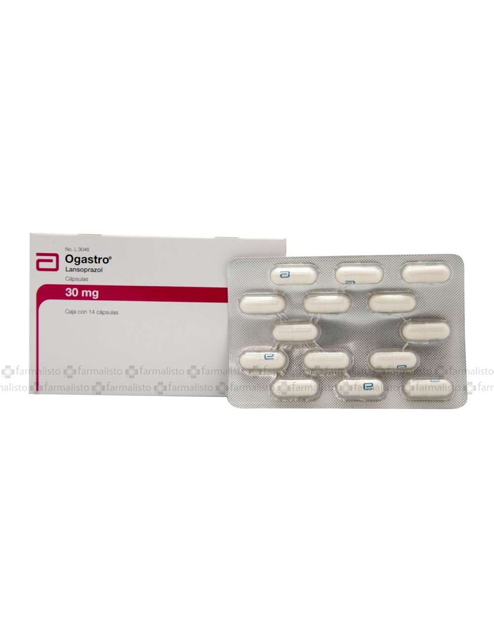 FRM-Ogastro 30mg Caja Con 14 Cápsulas