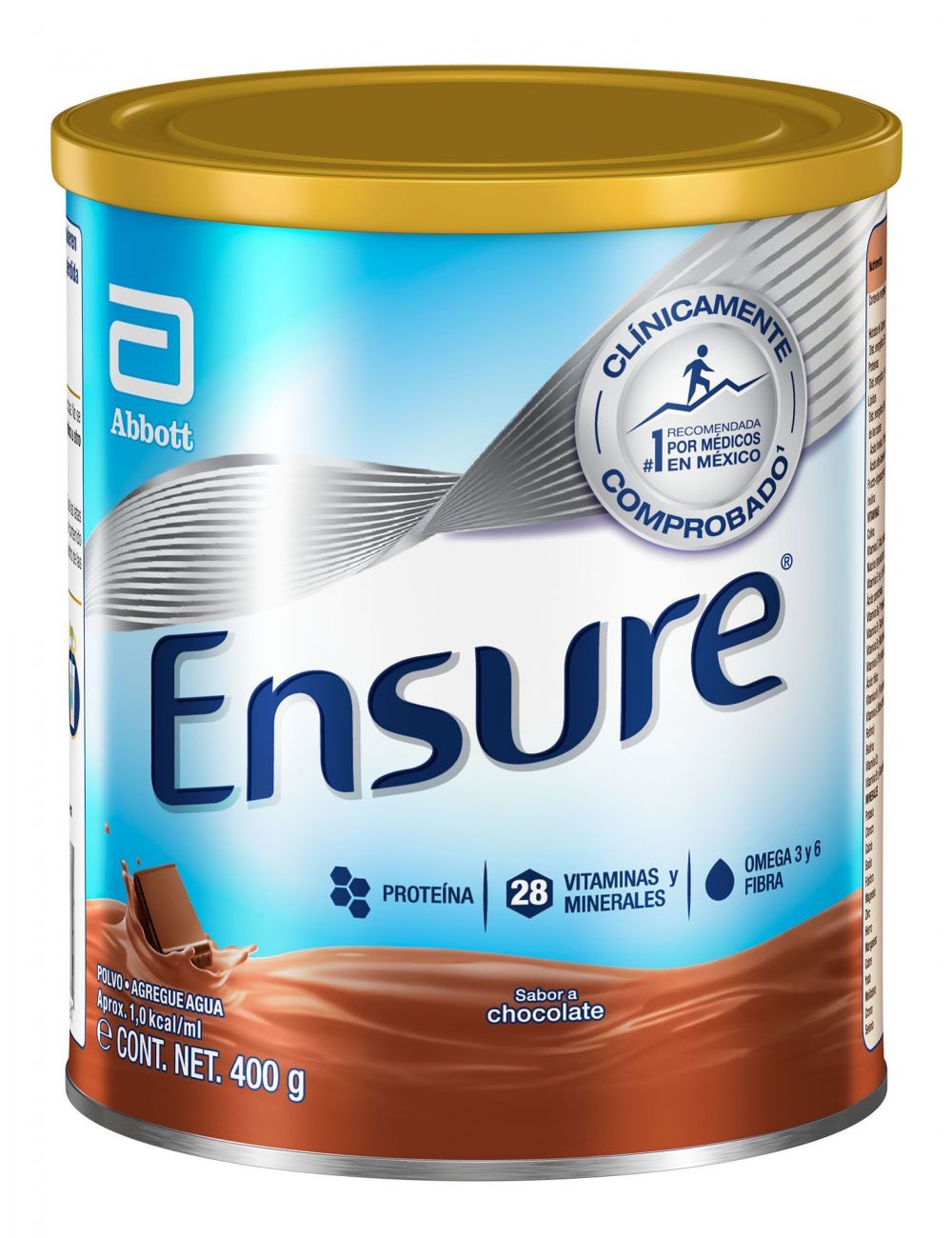 FRM-Ensure Chocolate Polvo Lata Con 400 g