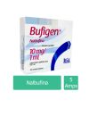 Bufigen 10 mg Caja con 5 ampolletas de 1 mL RX1