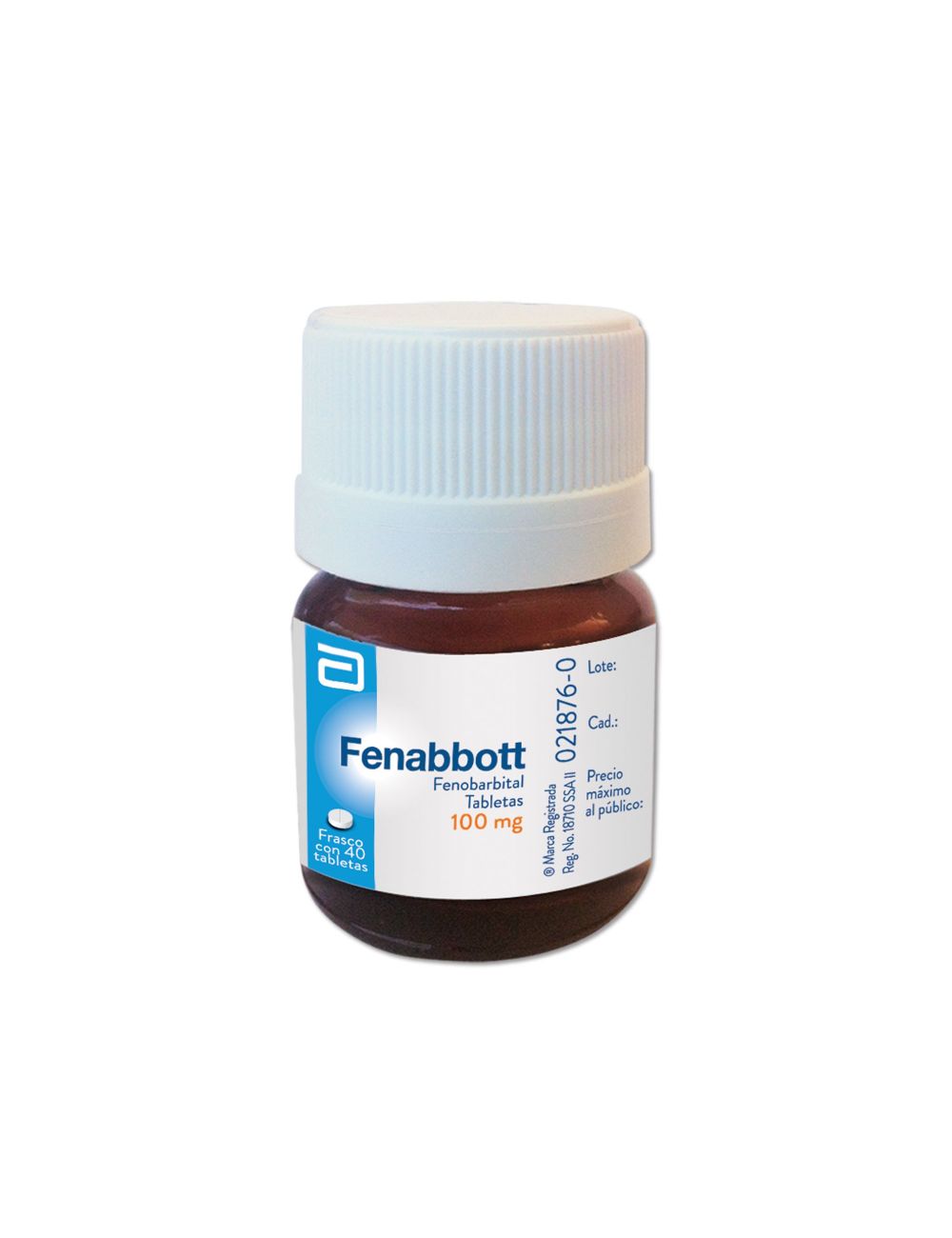 FRM-Fenabbott 100 mg Frasco Con 40 Tabletas RX1