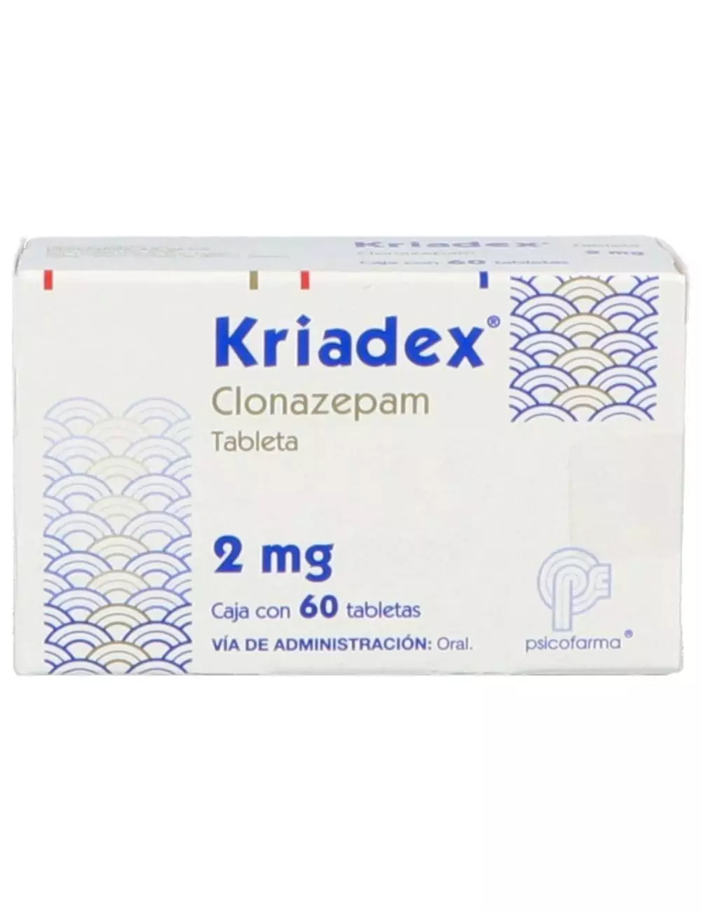 KRIADEX 2 MG C/60 TAB - Rx1