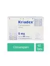 KRIADEX 2 MG C/60 TAB - Rx1