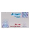 Alzam 2 mg Caja Con 30 Tabletas - Rx1