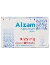Alzam 0.25 mg Caja Con 60 Tabletas - RX1