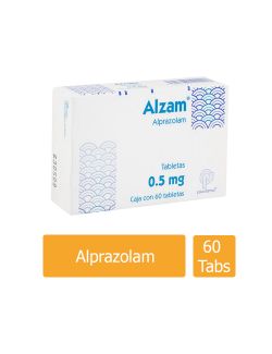 Alzam 0.50 mg Caja Con 60 Tabletas - RX1