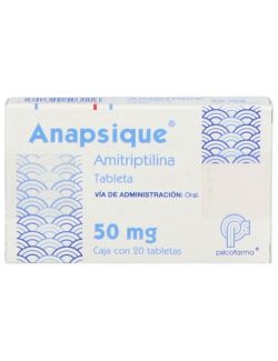 Anapsique 50 mg Caja Con 20 Tabletas - RX1