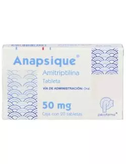 Anapsique 50 mg Caja Con 20 Tabletas - RX1