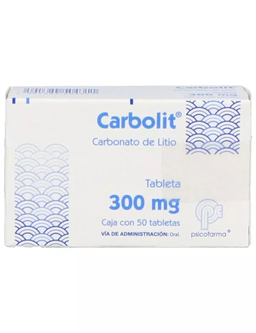 Carbolit 300 mg Caja Con 50 Tabletas - Rx1