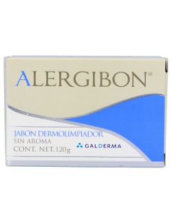 Alergibon Caja Con Barra Con 120 g Jabon Dermolimpiador Sin Arima