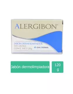 Alergibon Caja Con Barra Con 120 g Jabon Dermolimpiador Sin Arima