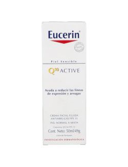 Eucerin Q10 Anti-Arrugas Caja Con Frasco Con 50 mL Crema