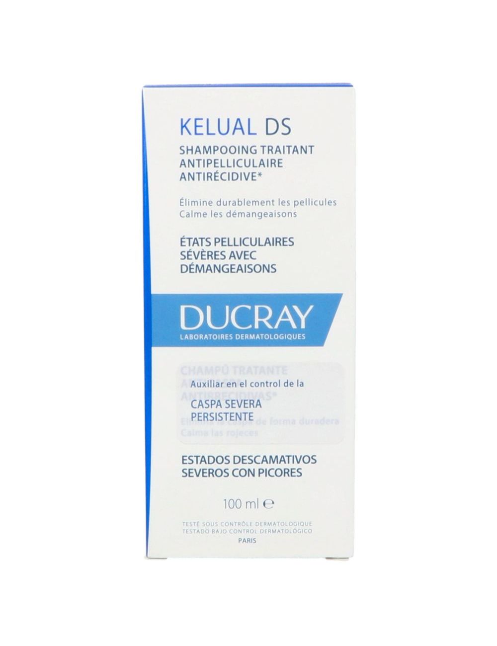 Ducray Kelual DS Shampoo Capilar Botella Con 100 mL