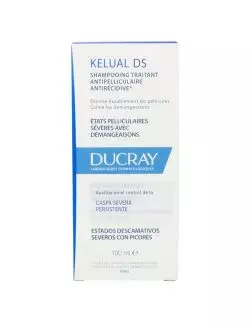 Ducray Kelual DS Shampoo Capilar Botella Con 100 mL