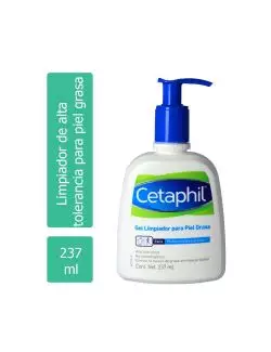 Cetaphil Gel Limpiador Para Piel Grasa Frasco Con 237 mL