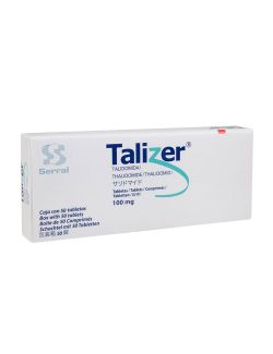 Talizer 100 mg Caja con 50 Tabletas