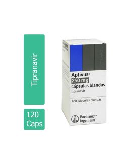 Aptivus 250 mg Caja Con Frasco Con 120 Cápsulas