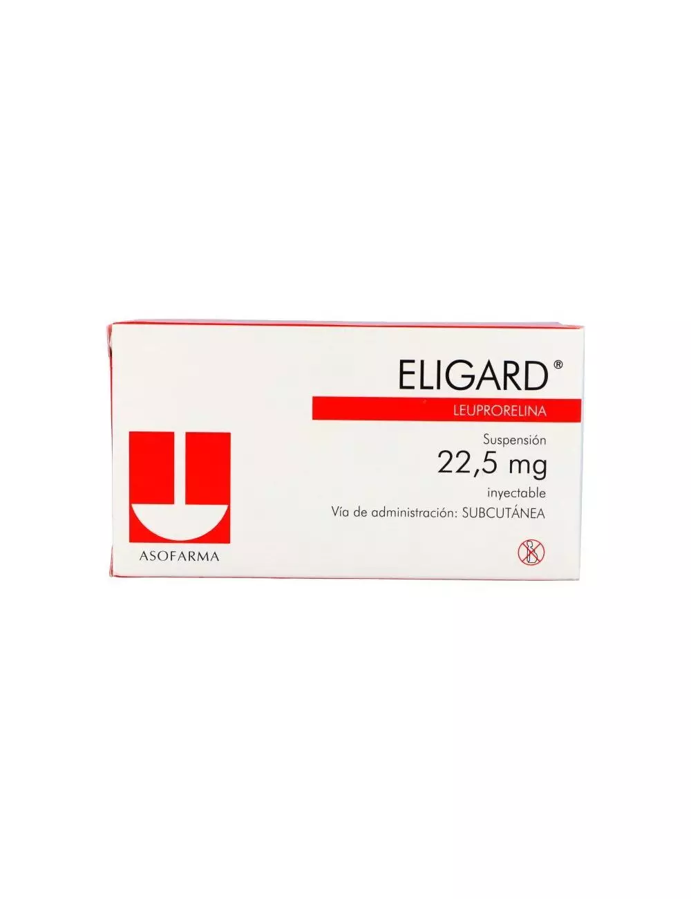 Eligard 22.5 mg Solución Inyectable Caja con 2 Jeringas Prellenadas RX3