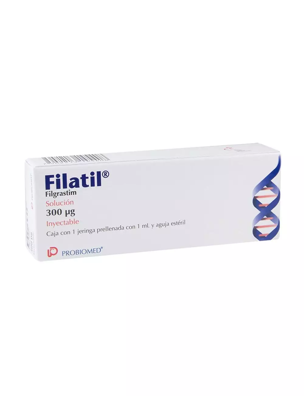 Filatil 300 Mcg Caja Con 1 Jeringa Prellenada Con 1mL - RX3