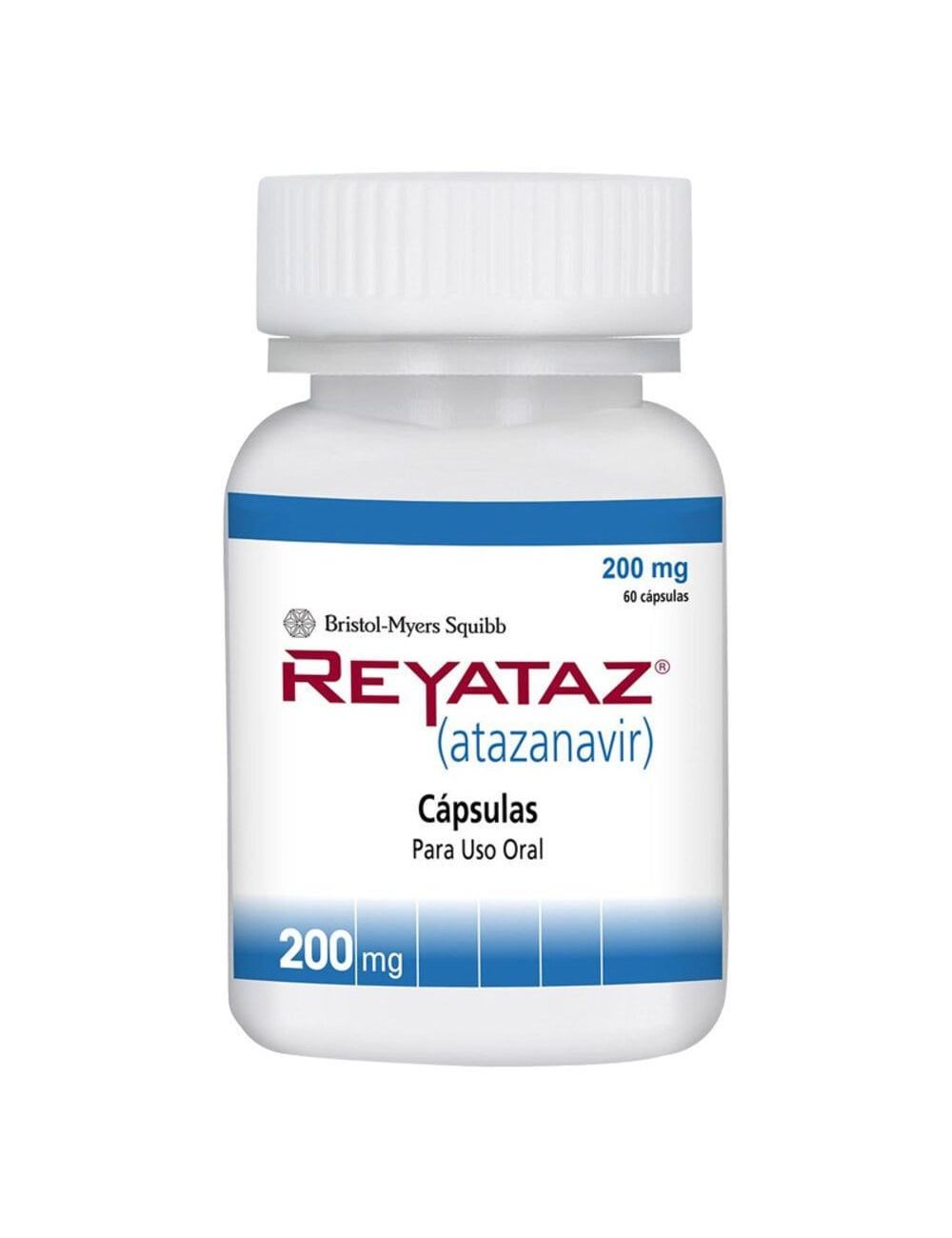 Reyataz 200 mg Con 60 Cápsulas