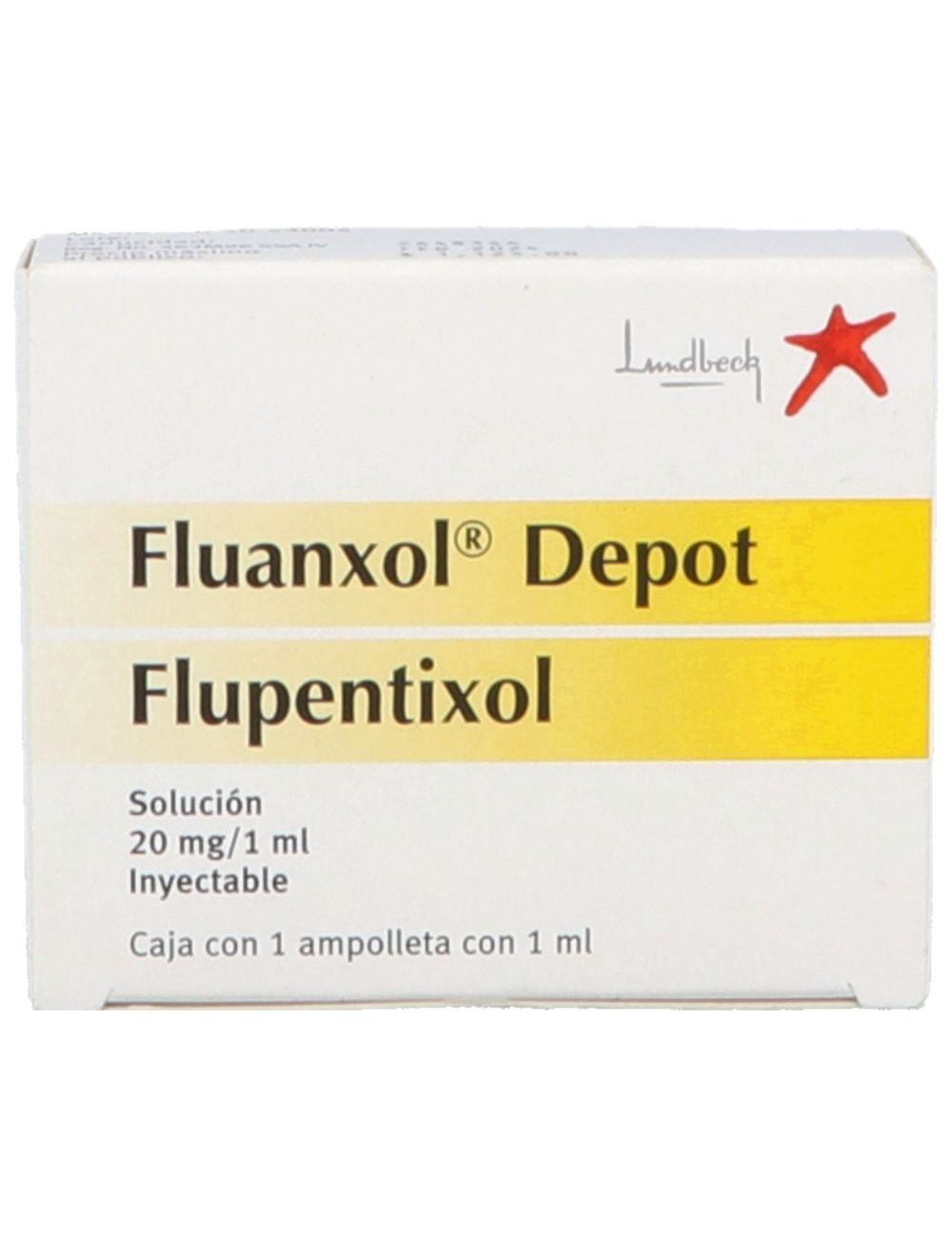 Fluanxol Depot 20 mg Caja Con 1 Ampolleta De 1 mL