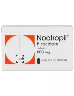 Nootropil 800 mg Caja Con 30 Tabletas