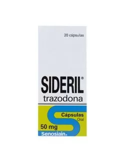 Sideril 50 mg Caja Con 20 Cápsulas