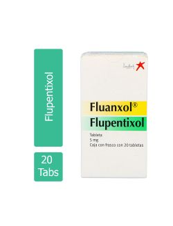Fluanxol 5 mg Caja con Frasco con 20 Tabletas