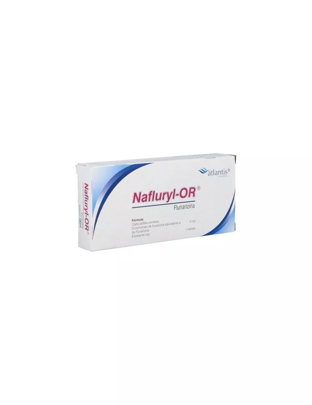 Nafluryl Or  5 mg Caja Con 40 Tabletas