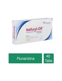 Nafluryl Or  5 mg Caja Con 40 Tabletas