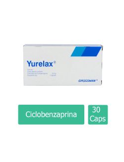 Yurelax 10 mg Caja Con 30 Cápsulas